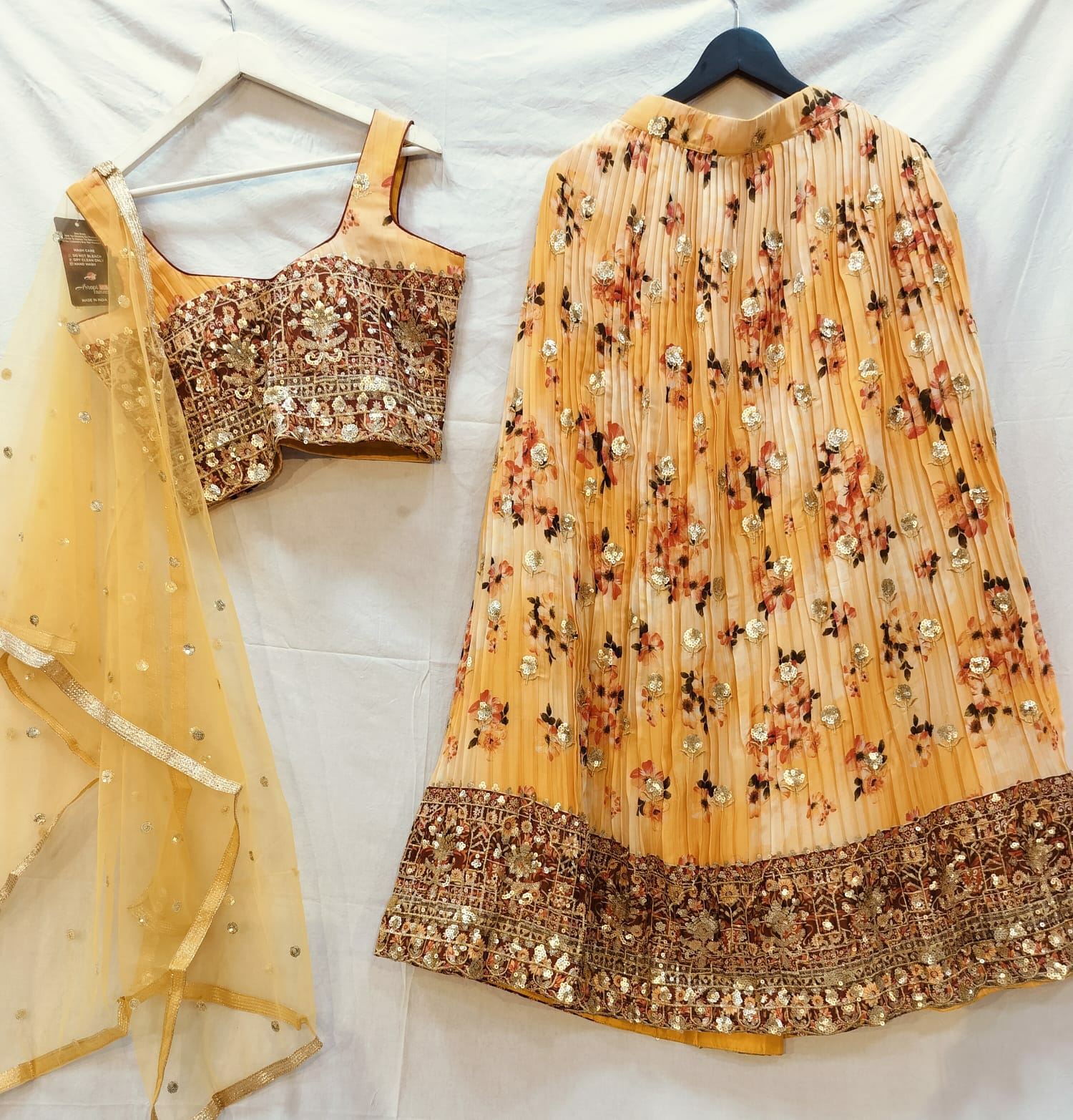 Wedding Designer Georgette Lehenga Choli