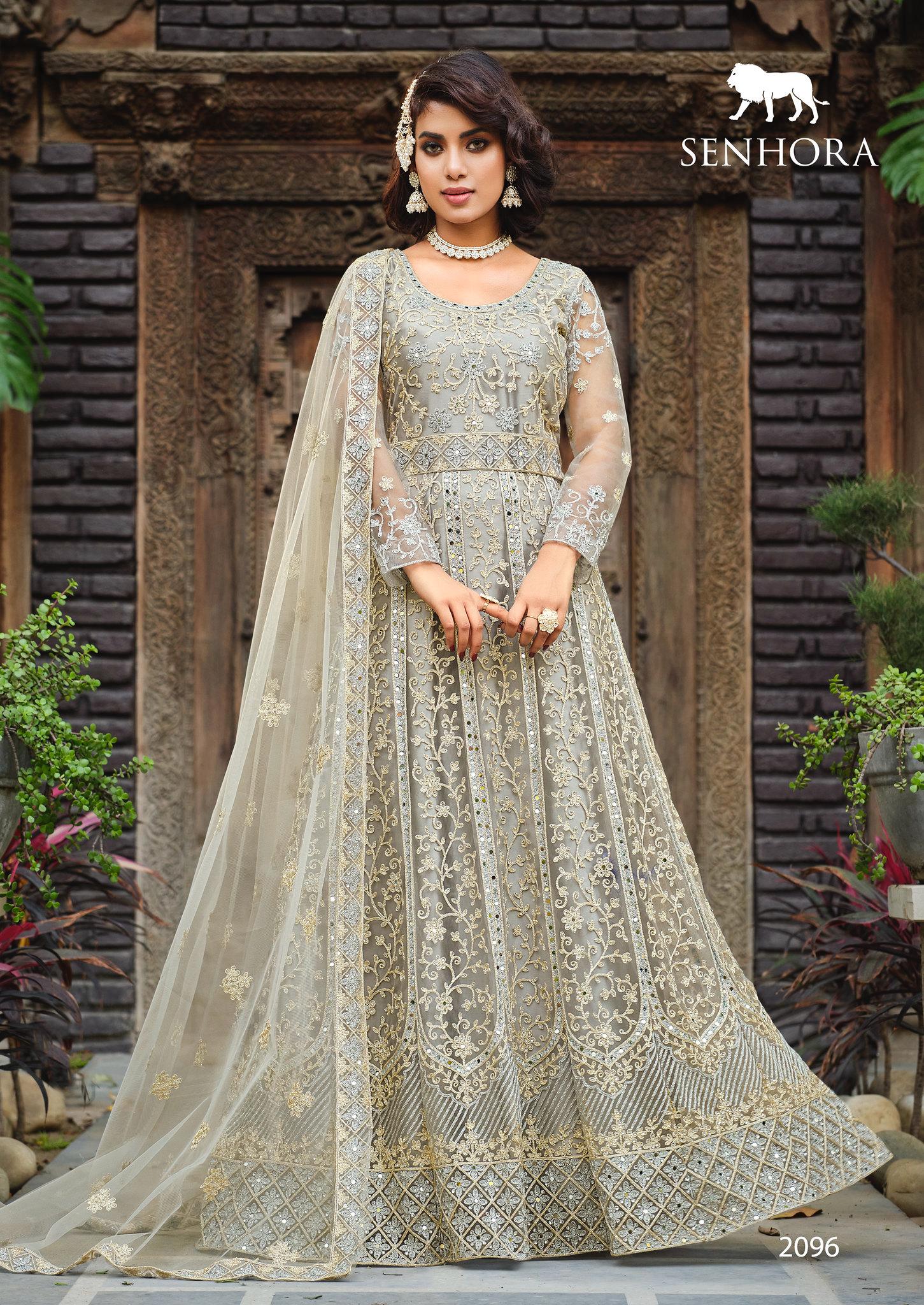 Senhora Amaira Festive Season Exclusive Designer Anarkali Suit Design 2096