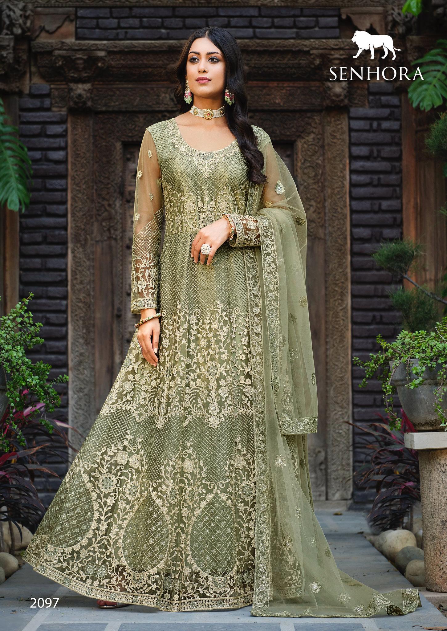 Senhora Amaira Festive Season Exclusive Designer Anarkali Suit Design 2097