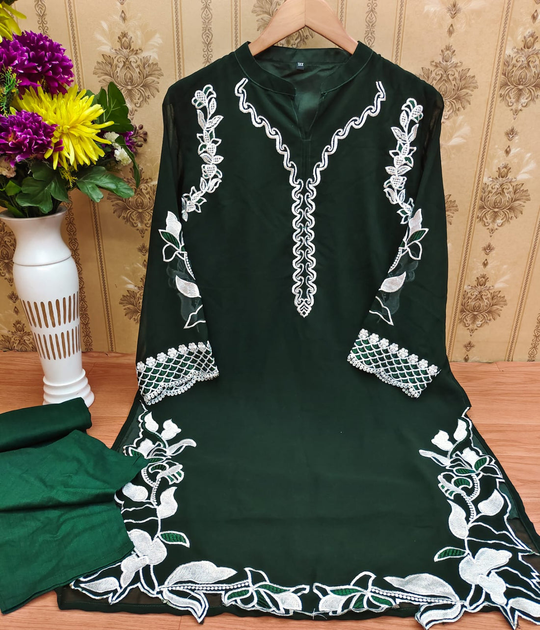 Aarsh Heavy Georgette Pakistani Georgette Suit Design 020