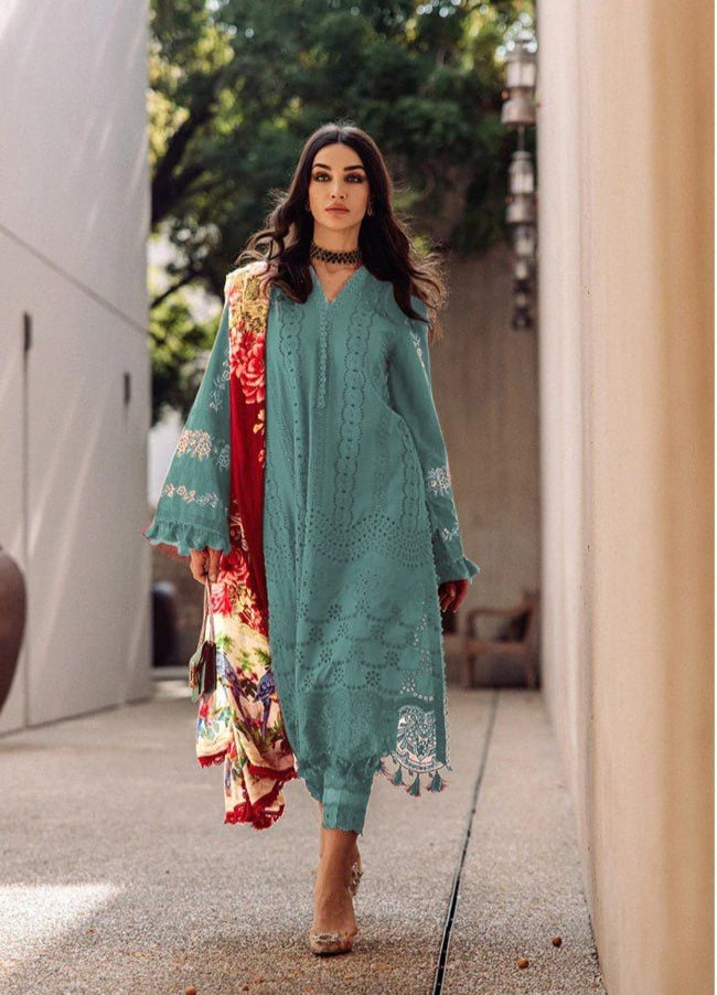 Pakistani printed suit design best sale