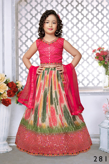 Kid's Wear Lehenga choli & Shrara suit Aaradhna vol 42