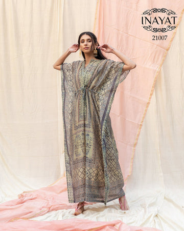 Soft Silk Kaftaan