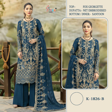 Shree Fabs K 1826 Series Pakistani Suits