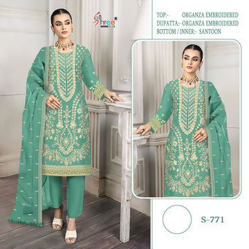 Shree Fabs Hit Design S-771 Colours Pakistani Salwar Suit