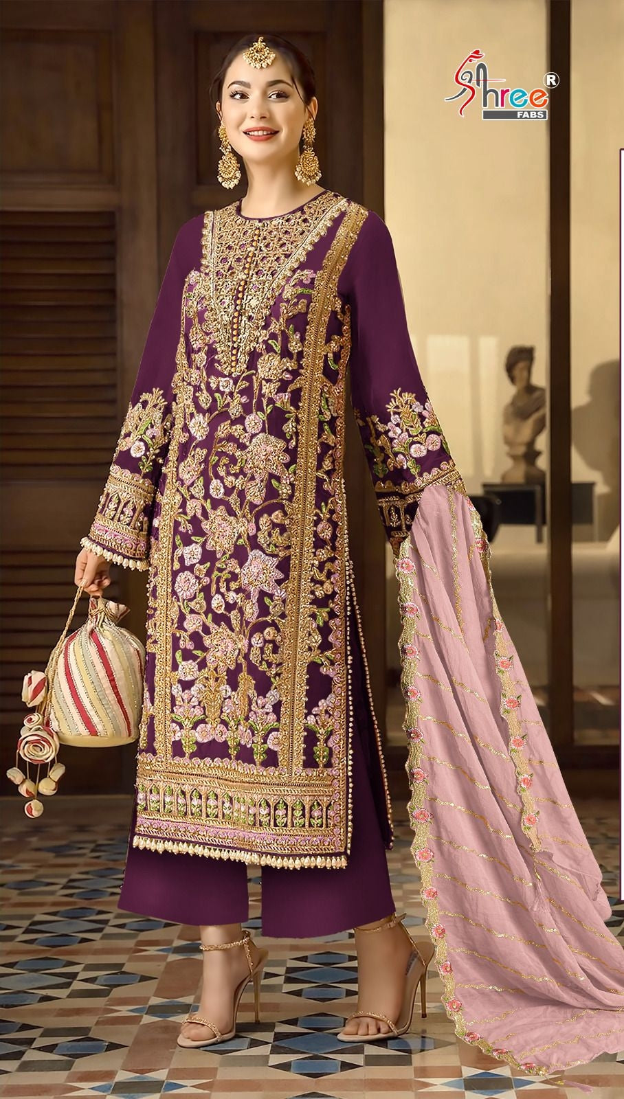 Shree Fabs K 1743 Series Pakistani Suits