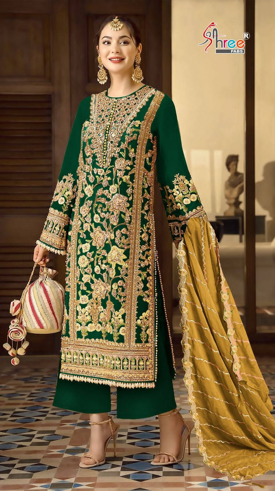 Shree Fabs K 1743 Series Pakistani Suits