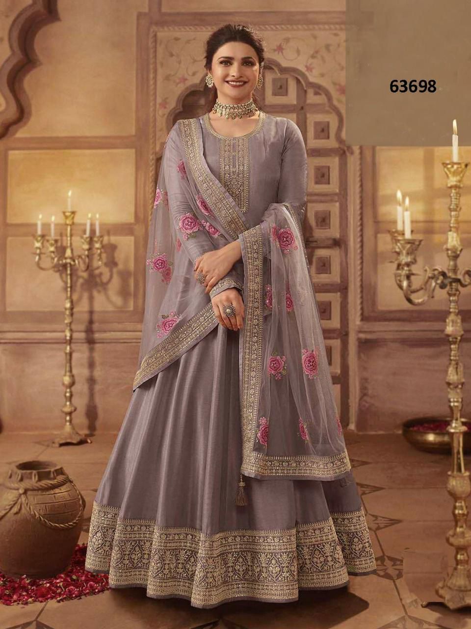 Kaseesh Noor Mahal By Vinay 63691 To 63698 Series Dola Silk Dresses