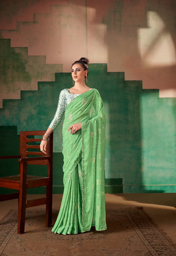 Beautiful Designer Stavan Sira 1001 To 1010 Series Indian Traditional Saree