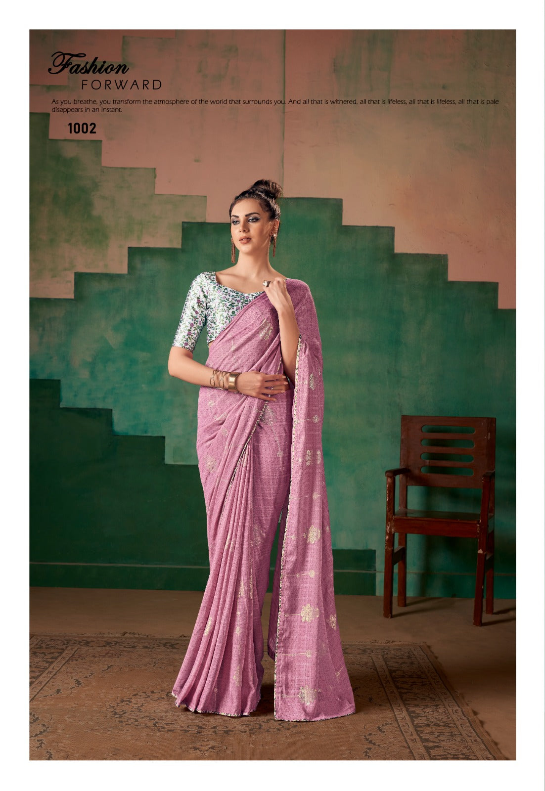 Beautiful Designer Stavan Sira 1001 To 1010 Series Indian Traditional Saree