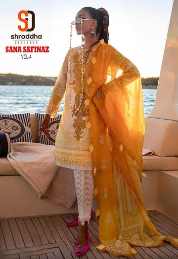 Shraddha Sana Safinaz 2022 Vol 4  Pakistani Suit