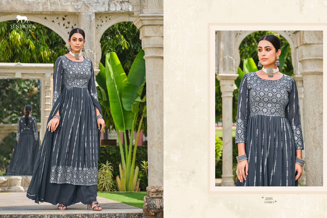 Beautiful Premium Vedika Latest Designer Salwar Suit Design 2095