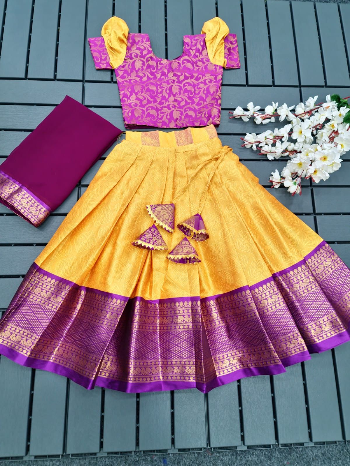 Beautiful Designer Kids Lehenga Choli