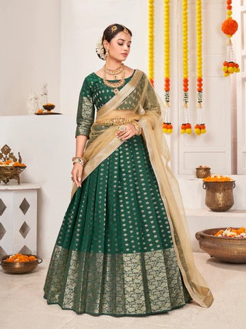 Beautiful Designer Premium Banarasi Lehenga Choli