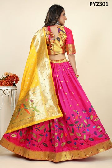 Beautiful Designer Traditional Banarasi Lehenga choli.