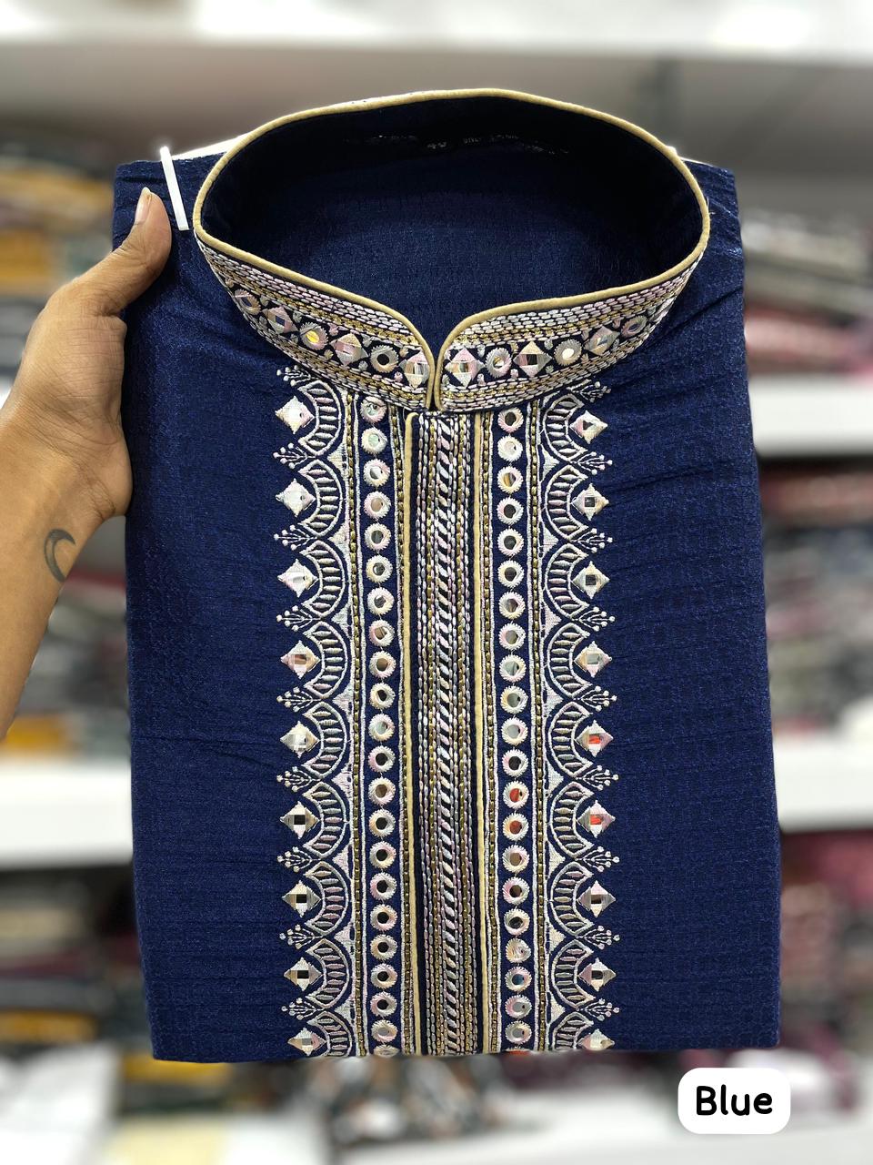 Festival Designer Premium Heavy Cotton Kurta Pyjama