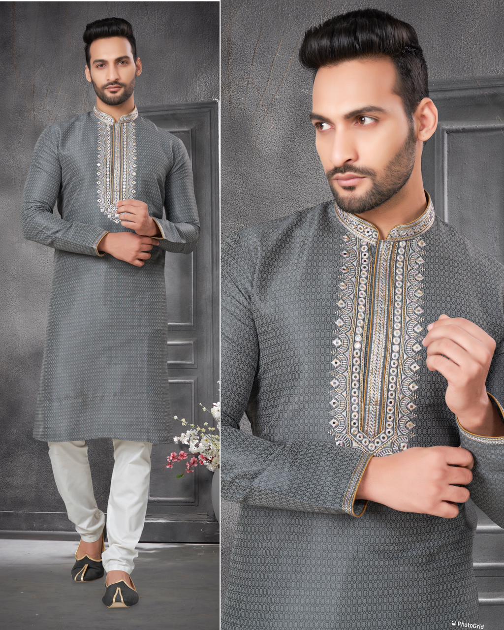 Festival Designer Premium Heavy Cotton Kurta Pyjama