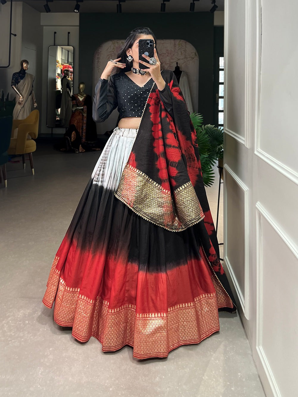 Navratri Cotton Lehenga Choli