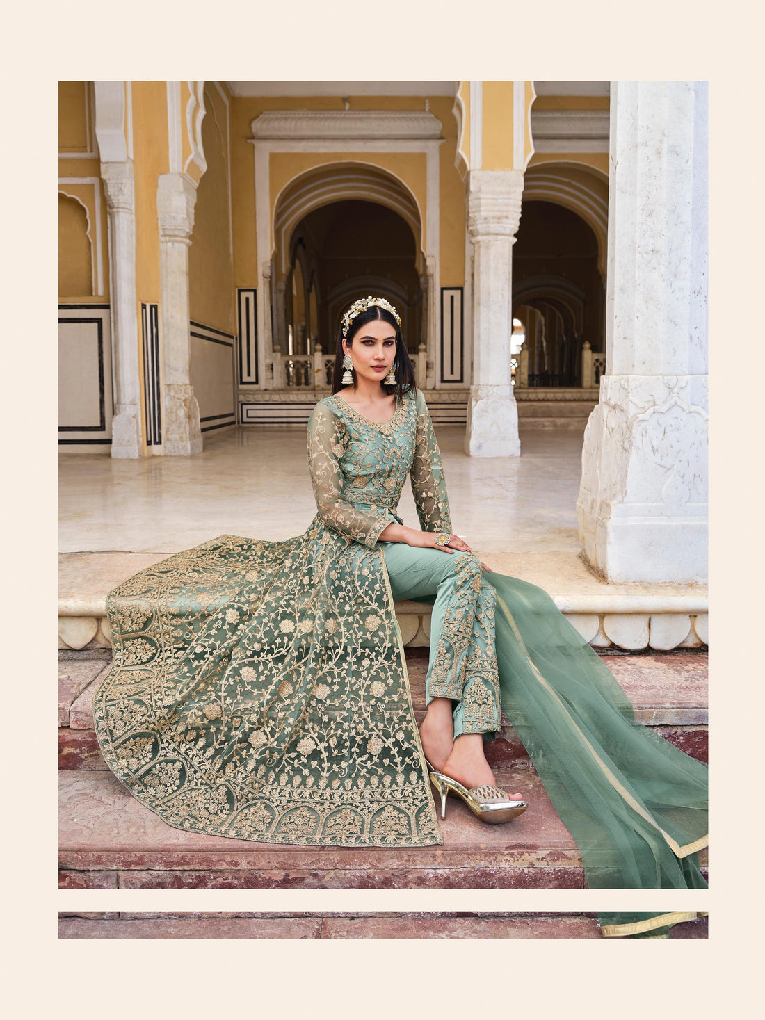 Senhora 2085 Samara Exclusive Heavy Designer Gown Style