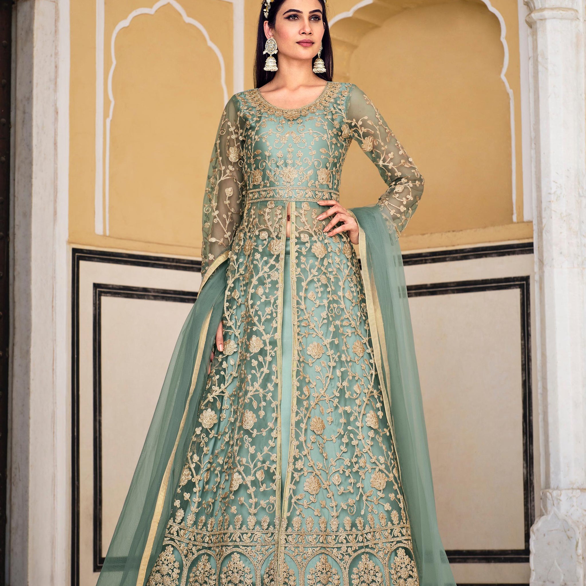 Senhora 2085 Samara Exclusive Heavy Designer Gown Style