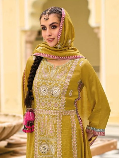 Eba Diva Premium Silk With Emboidery Work Salwar Suits 1649-1650 Series (2299x02)