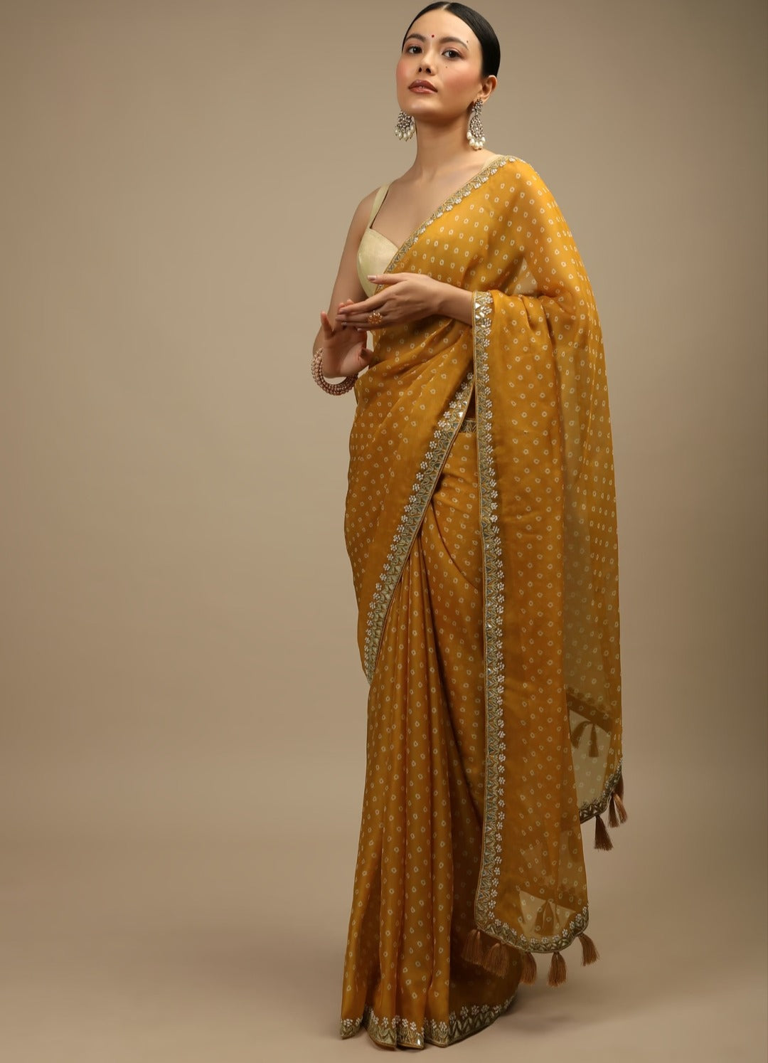 Georgette Sequence Saree