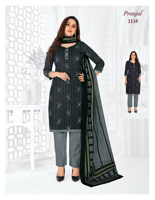 Buy Libas Pranjul Cotton Dress Material 404 Unstiched at Amazon.in