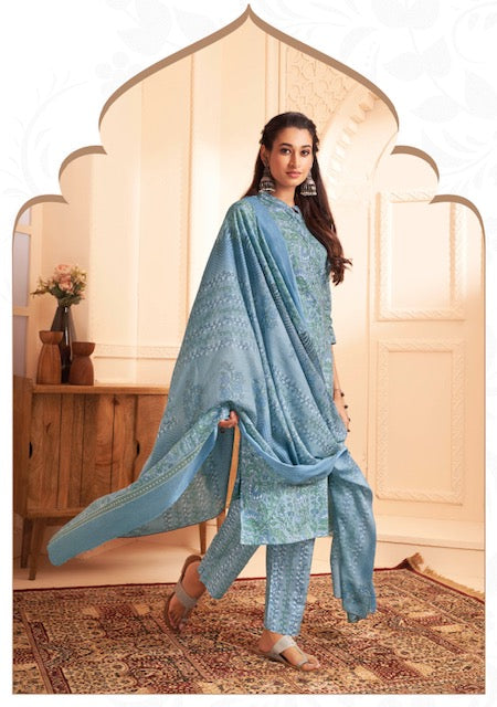 Suryajyoti Preyashi Vol-6 Series 6001-6010 Cambric Cotton Suit (545x10)