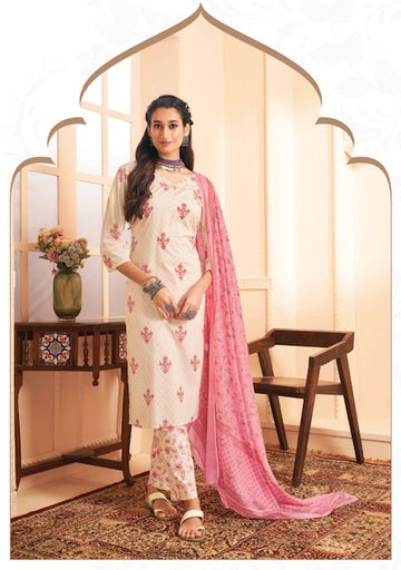 Suryajyoti Preyashi Vol-6 Series 6001-6010 Cambric Cotton Suit (545x10)