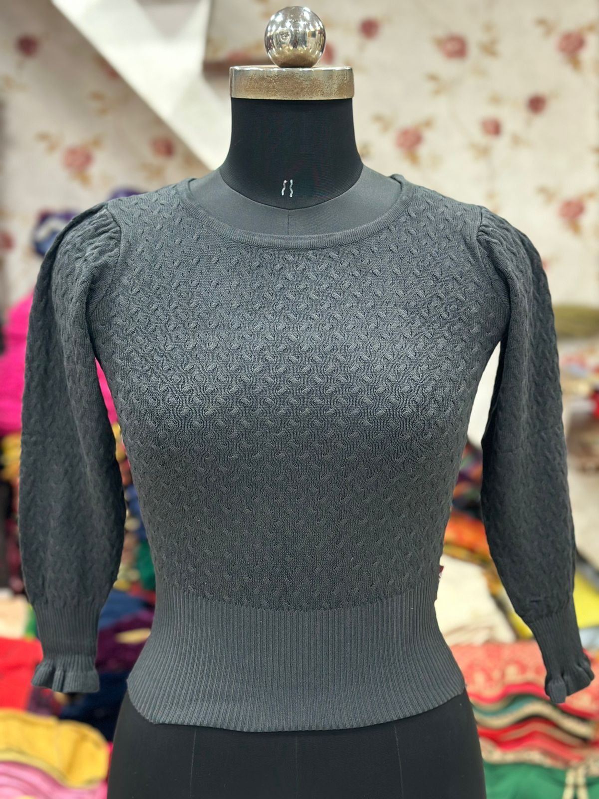 Beautiful Designer Winter Special Woolen Blouse