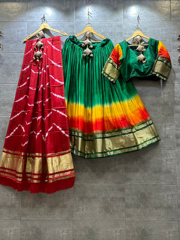 Semi Gaji Lagdi Patta Chaniya Choli