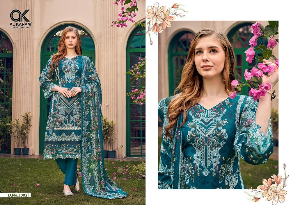 Firdous Vol 3 Al Karam Karachi Salwar Suits (485x10)