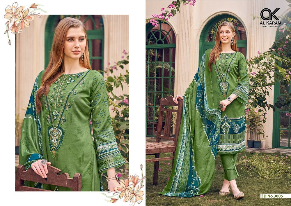 Firdous Vol 3 Al Karam Karachi Salwar Suits (485x10)