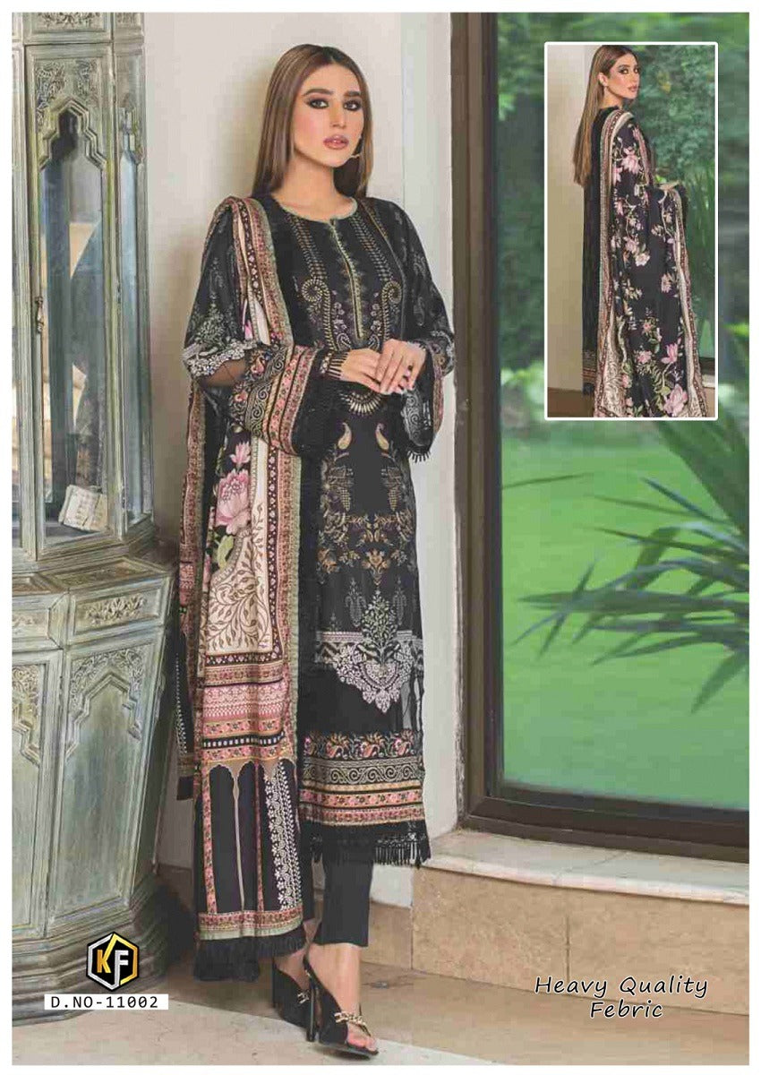 Keval Sobia Nazir Vol-11 Series 11001-11006 Pure Lawn Cotton Suit (480x06)