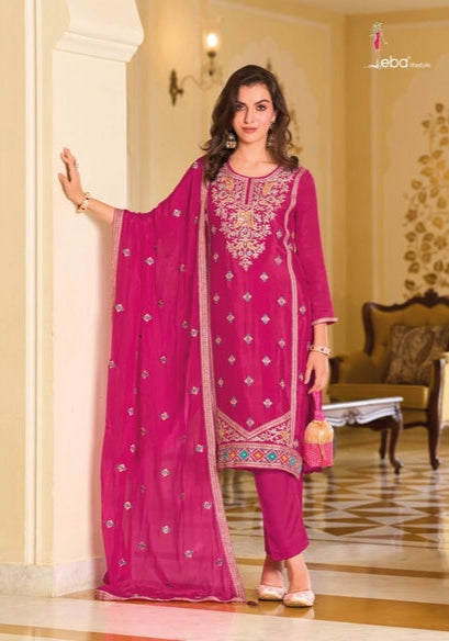 Eba Jiana Premium Silk Designer Salwar Kameez