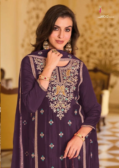 Eba Jiana Premium Silk Designer Salwar Kameez