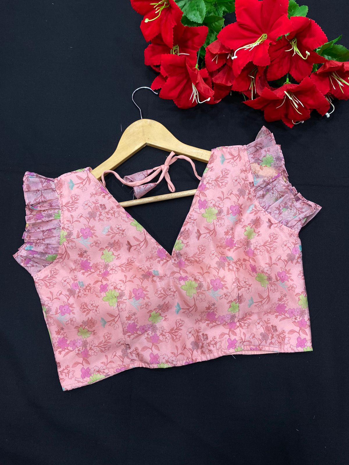 Bollywood Designer Havy Organza Blouse