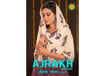 Jt Ajrakh Special Vol-1 Series 1001-1010 Pure Cotton Suit (370x10)