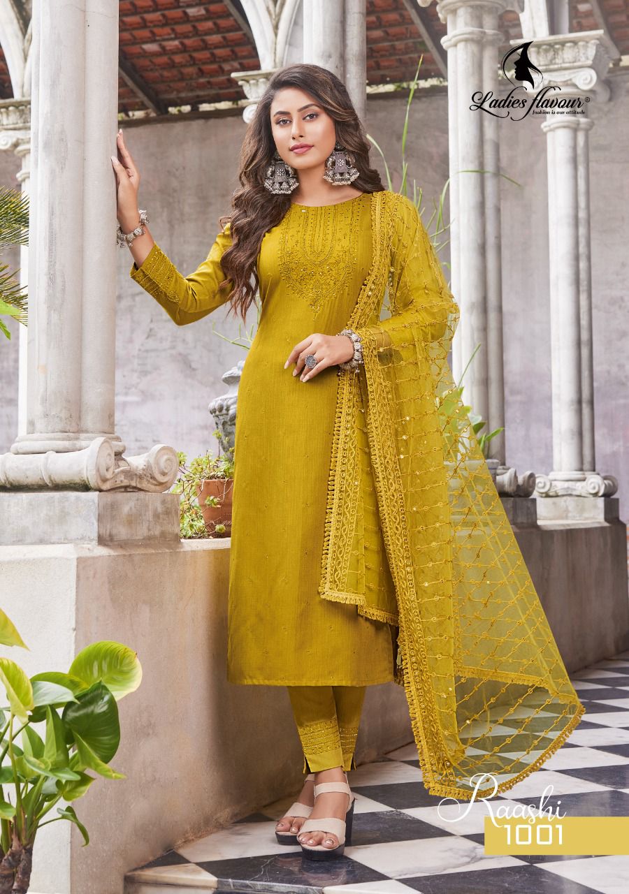 Ladies Flavour Raashi Exclusive Wear Ready Made Collection (895x06)