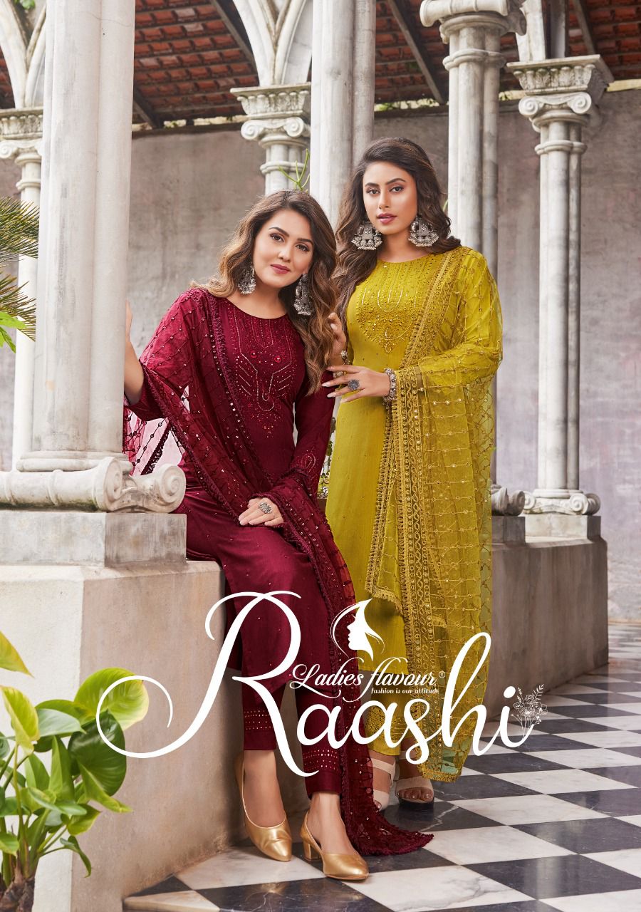 Ladies Flavour Raashi Exclusive Wear Ready Made Collection (895x06)