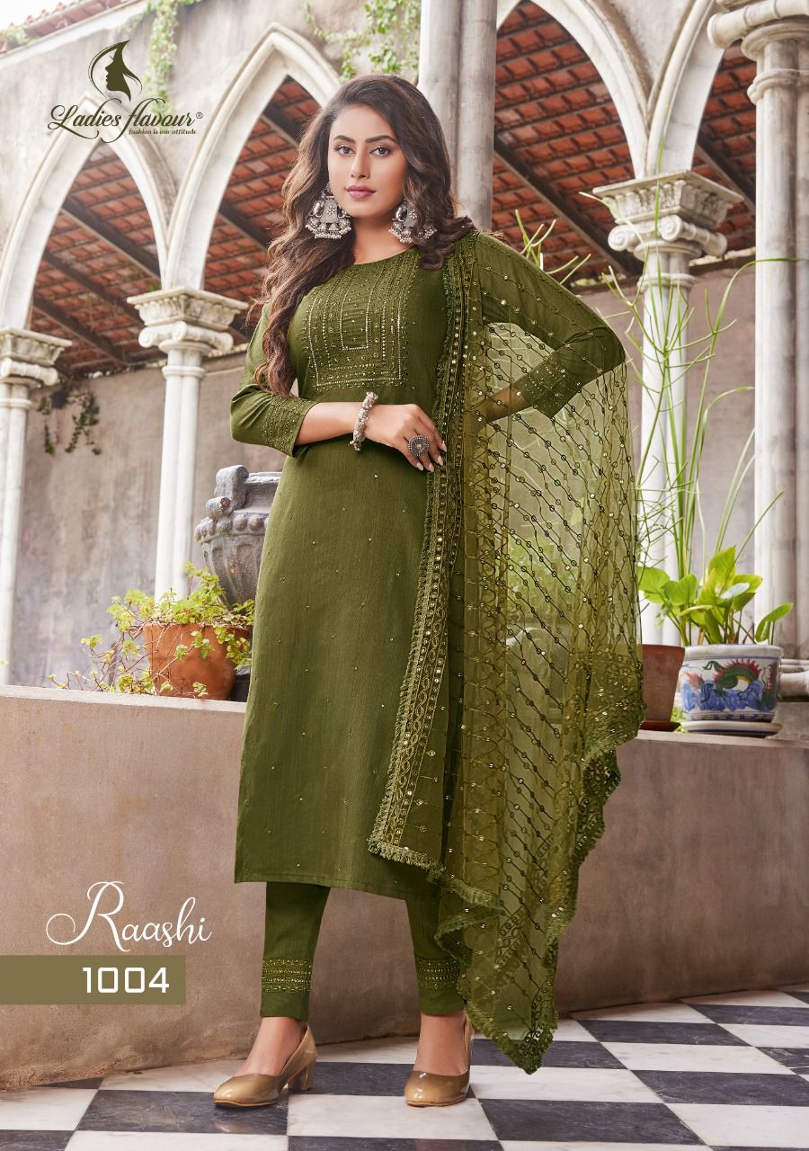 Ladies Flavour Raashi Exclusive Wear Ready Made Collection (895x06