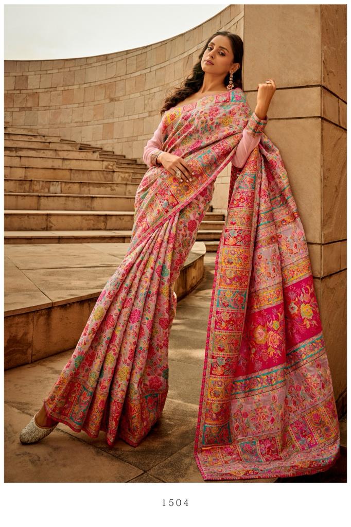 Rajtex 1500 Series Kashmiri Modal Silk With Function Special Saree (1995x06)