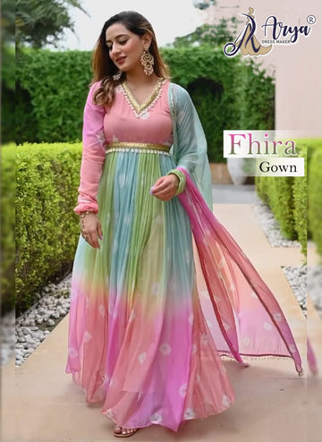 Beautiful Designer Hira Heavy Fency Gown