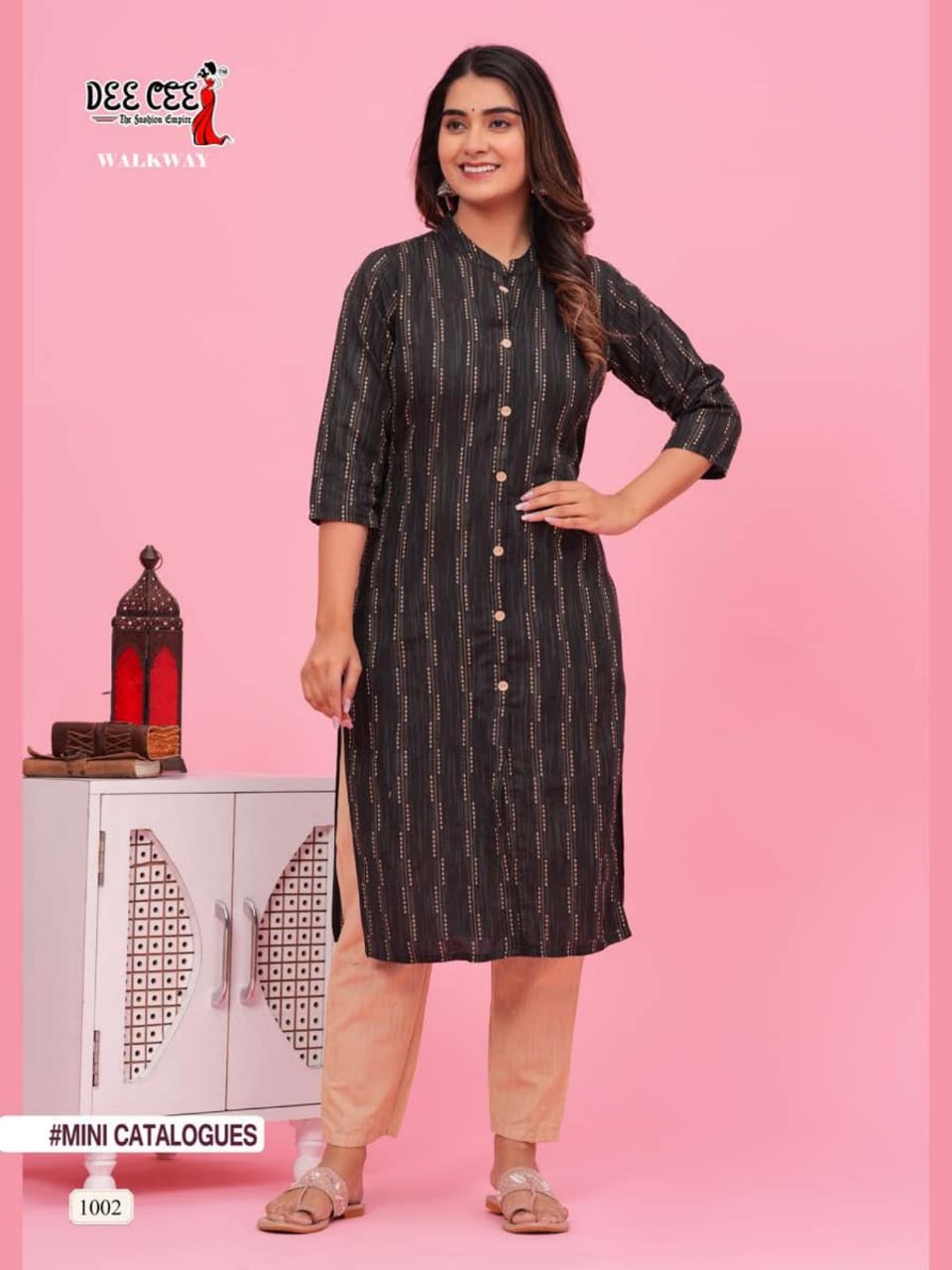 Dee Cee Walkway Wholesale Rayon Kurti With Pants (370x04)