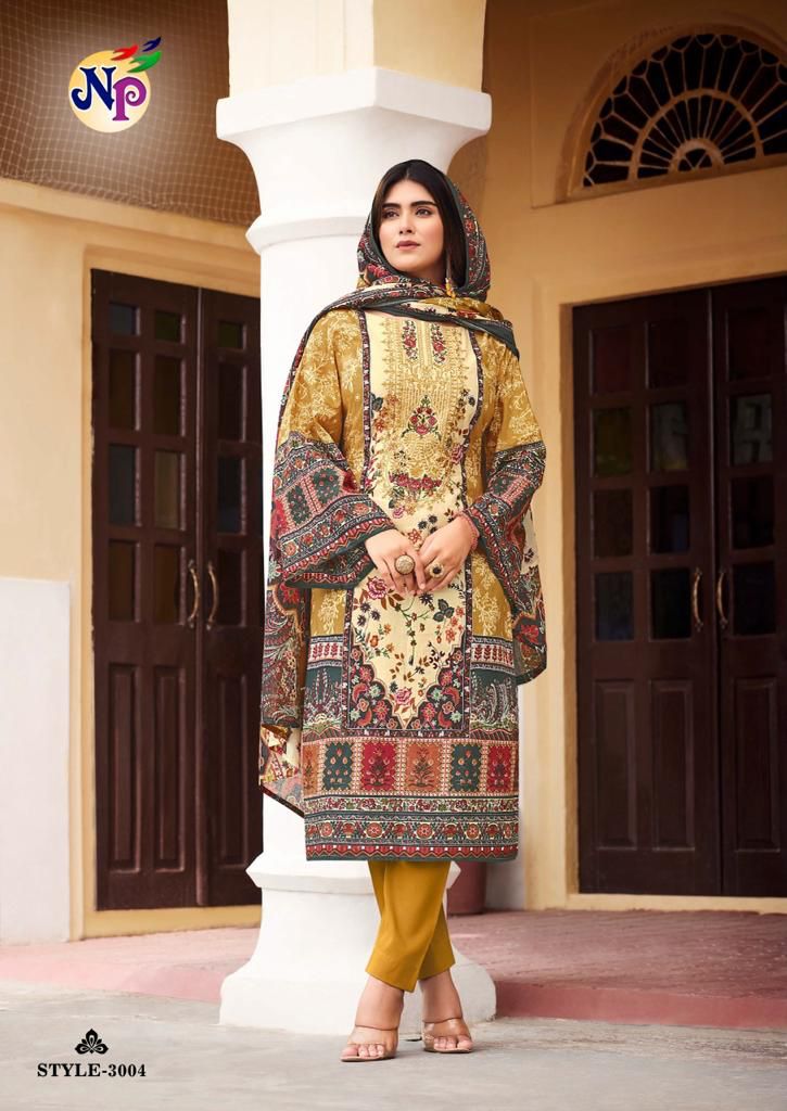 Nand Gopal Filza Memon Vol 3 Cotton Karachi Style Prints Salwar Kameez Materials (345x12)