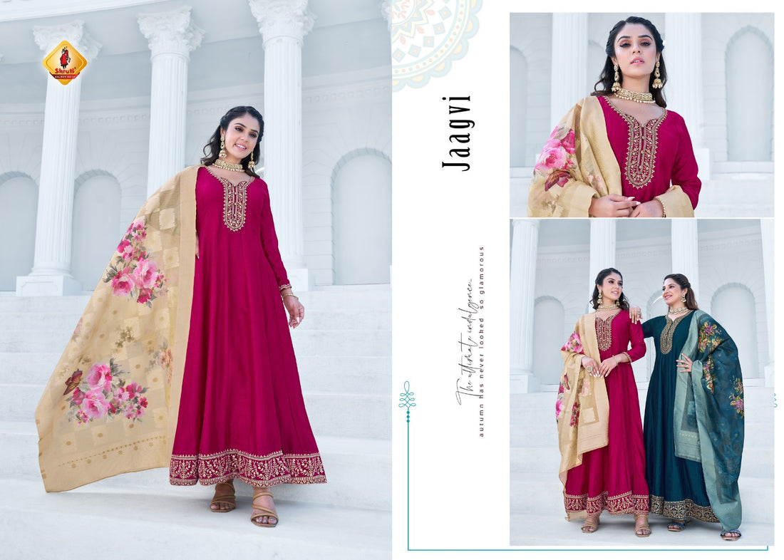 Shruti Ghunghat Readymade Pant Style Suits (1495x04)