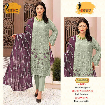 Mehfooz Aa 1016 Designer Pakistani Salwar Kameez