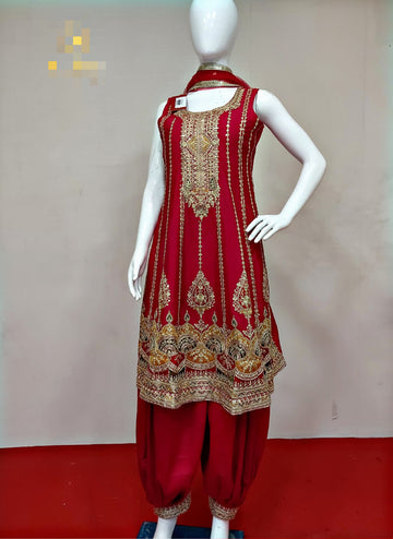 Beautiful Designer Punjabi wedding Suit