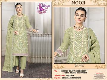 Dinsaa Suit Ds 157 Noor Pakistani Suits