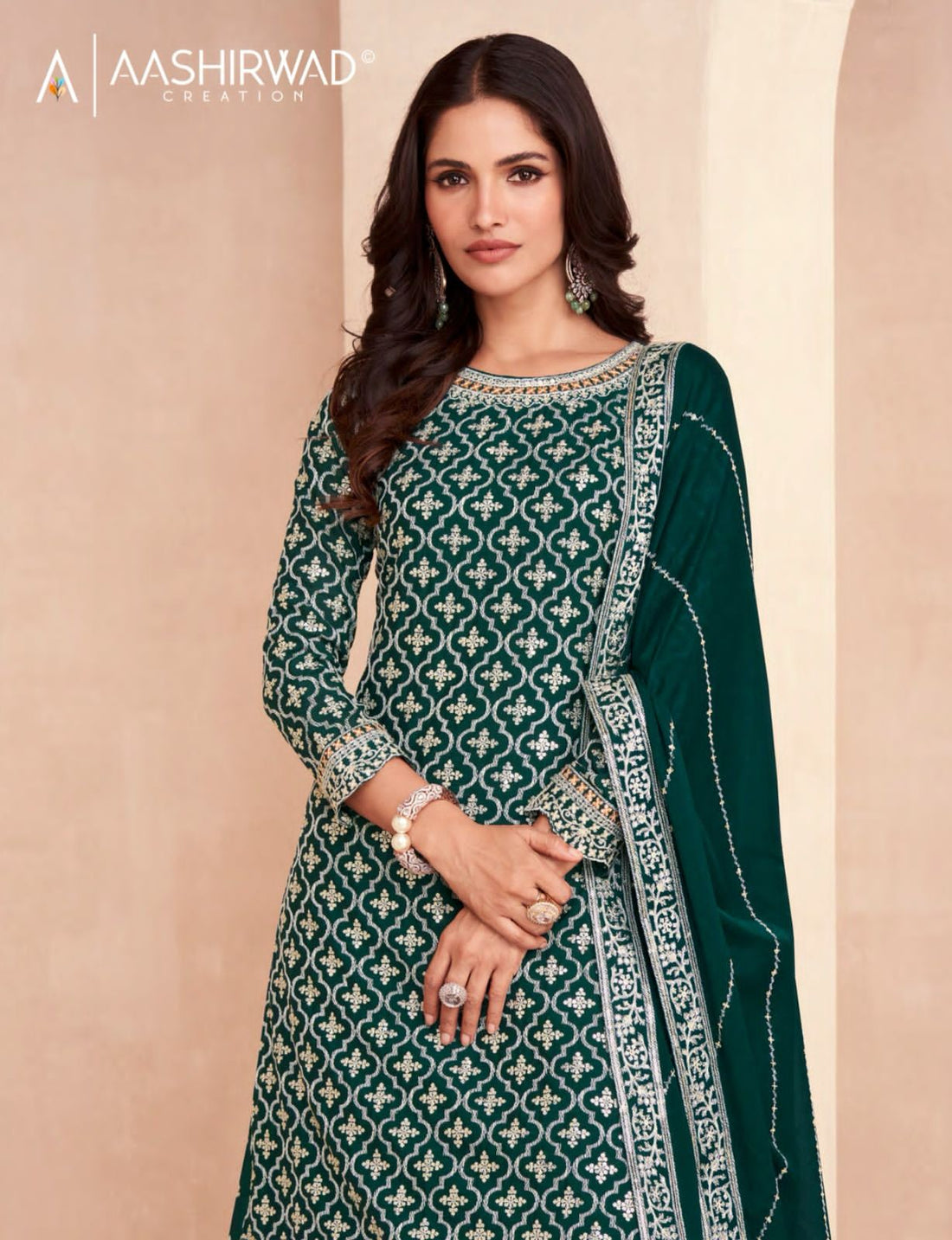 Aashirwad Gulkand Colors Premium silk Salwar Kameez Collection (2400x03)